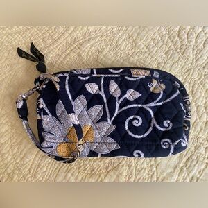 Vera Bradley Pouch - black and yellow print